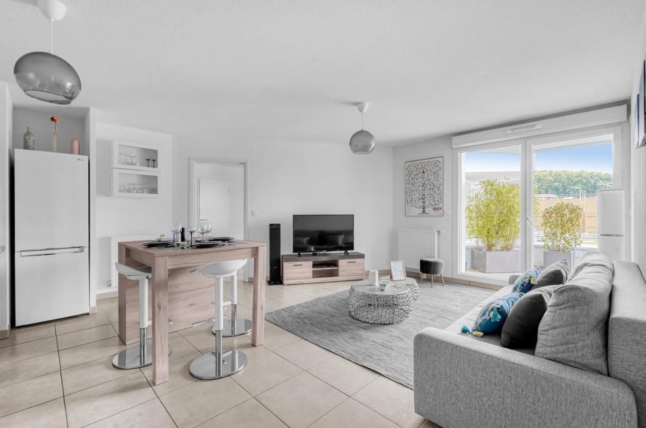 La Marquette - Appartement Avec Balcon Toulouse Exteriör bild
